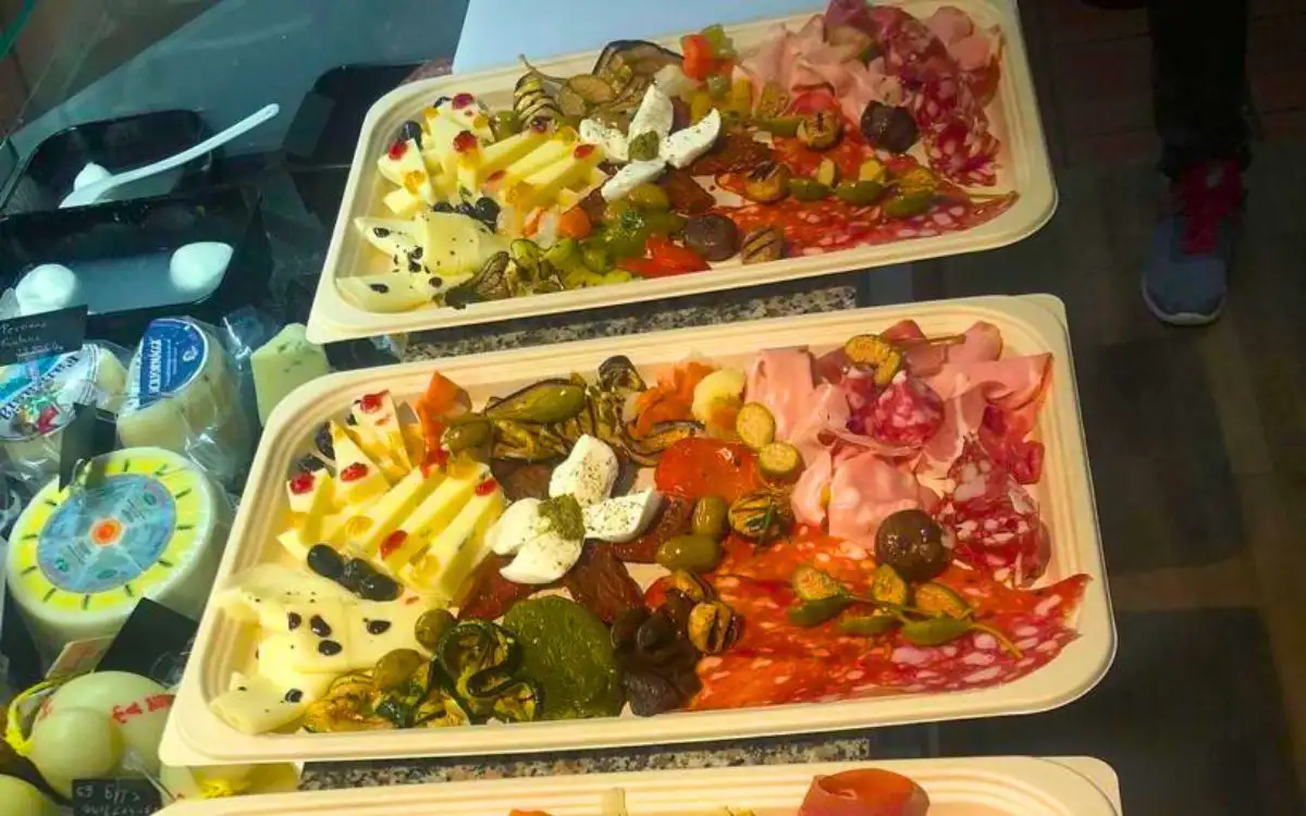 Auswahl italienischer Antipasti